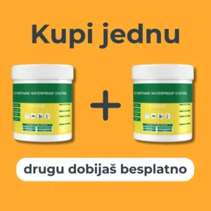 Vodootporna pasta za izolaciju - 300 grama + 300 grama GRATIS