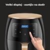 Friteza na vruć vazduh - Air Fryer - Silver Crest 6L + 50 papira za pečenje