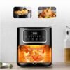 Friteza na vruć vazduh - Air Fryer - Silver Crest 10L + 50 papira za pečenje