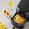 Friteza na vruć vazduh - Air Fryer - Silver Crest S-18 8L + 50 papira za pečenje