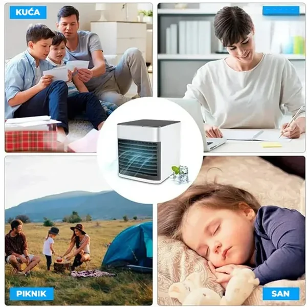 Mini klima Artic Air Ultra i Silikonska posuda za led - slika 4