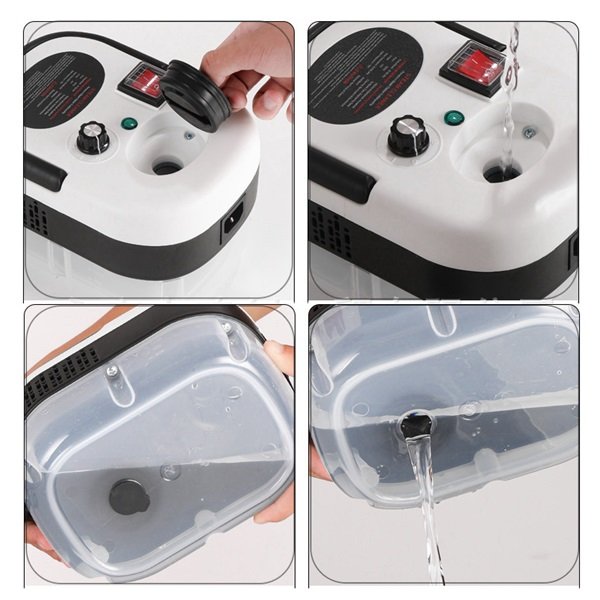 Paročistač sa rezervoarom od 1.2L