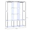 Platneni ormar za garderobu 130x45x175 cm