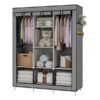 Platneni ormar za garderobu 130x45x175 cm