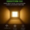 Solarna lampa sa Edison sijalicom za dvorište