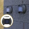 Zidne solarne lampe 4kom