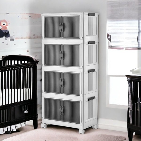 Modularna sklopiva komoda sa točkićima