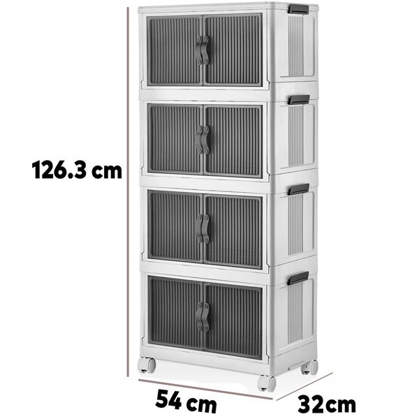 Modularna sklopiva komoda sa točkićima