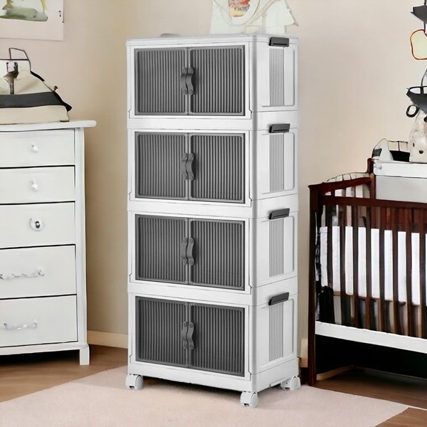 Modularna sklopiva komoda sa točkićima