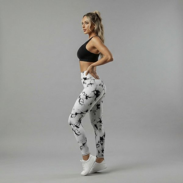 Šarene Push Up ženske helanke - univerzalna veličina