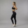Jednobojne Push-Up ženske helanke za trening