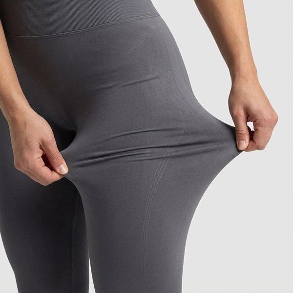 Jednobojne Push-Up ženske helanke za trening