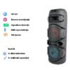 Bluetooth karaoke zvučnik sa RGB osvetljenjem