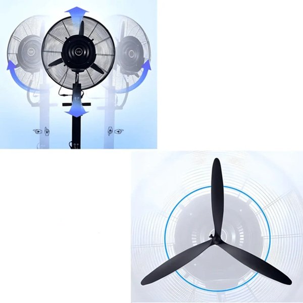 Ventilator sa vodenom maglom za baštu i terasu - slika 7