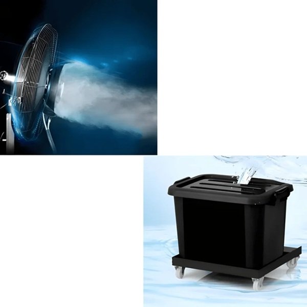 Ventilator sa vodenom maglom za baštu i terasu - slika 5