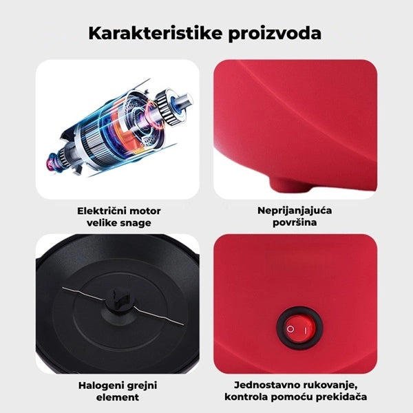 Aparat za kokice 2.5L - Slika 7