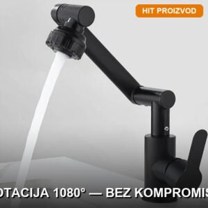 Fleksibilni nastavak za slavinu 1080 stepeni