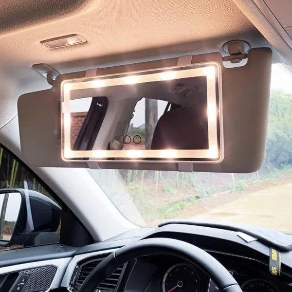 LED ogledalo za šminkanje u autu - Slika 3