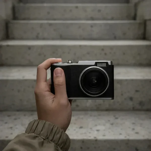 Retro digitalni fotoaparat u stilu 2000-ih - slika 3