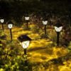 Solarne LED lampe za baštu 6 kom - slika 5