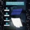 Solarni LED reflektor za dvorište - slika 2