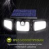Trostrani solarni reflektor za dvorište - slika 7