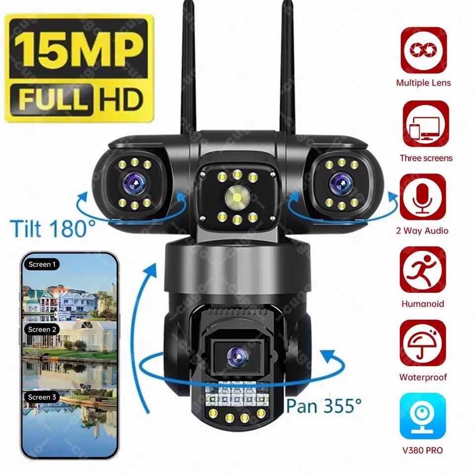 Ultra HD PTZ kamera sa tri sočiva