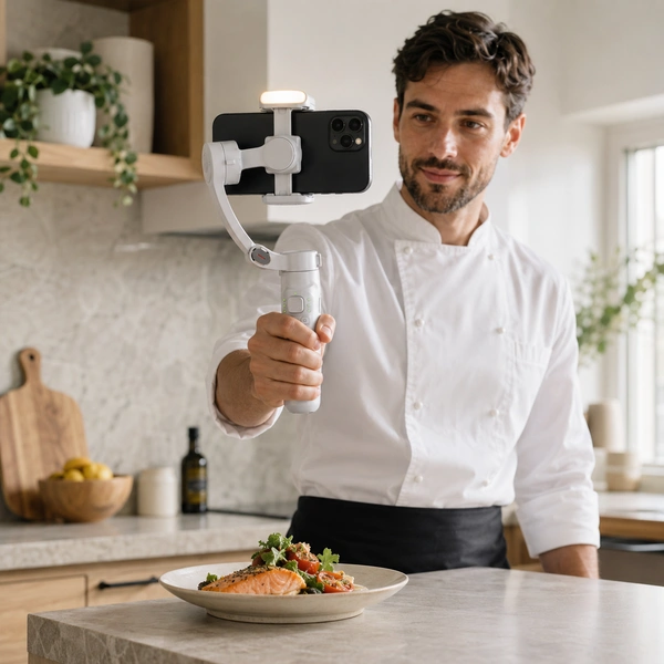 M1 3-Osni Gimbal Stabilizator za Telefon - slika 2