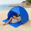 Mini Pop-Up Šator za Plažu sa UV Zaštitom | Plavi i Rozi - slika 2