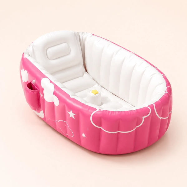 Rasklopiva Mini Kada Za Bebe Sa Jastukom - slika 3